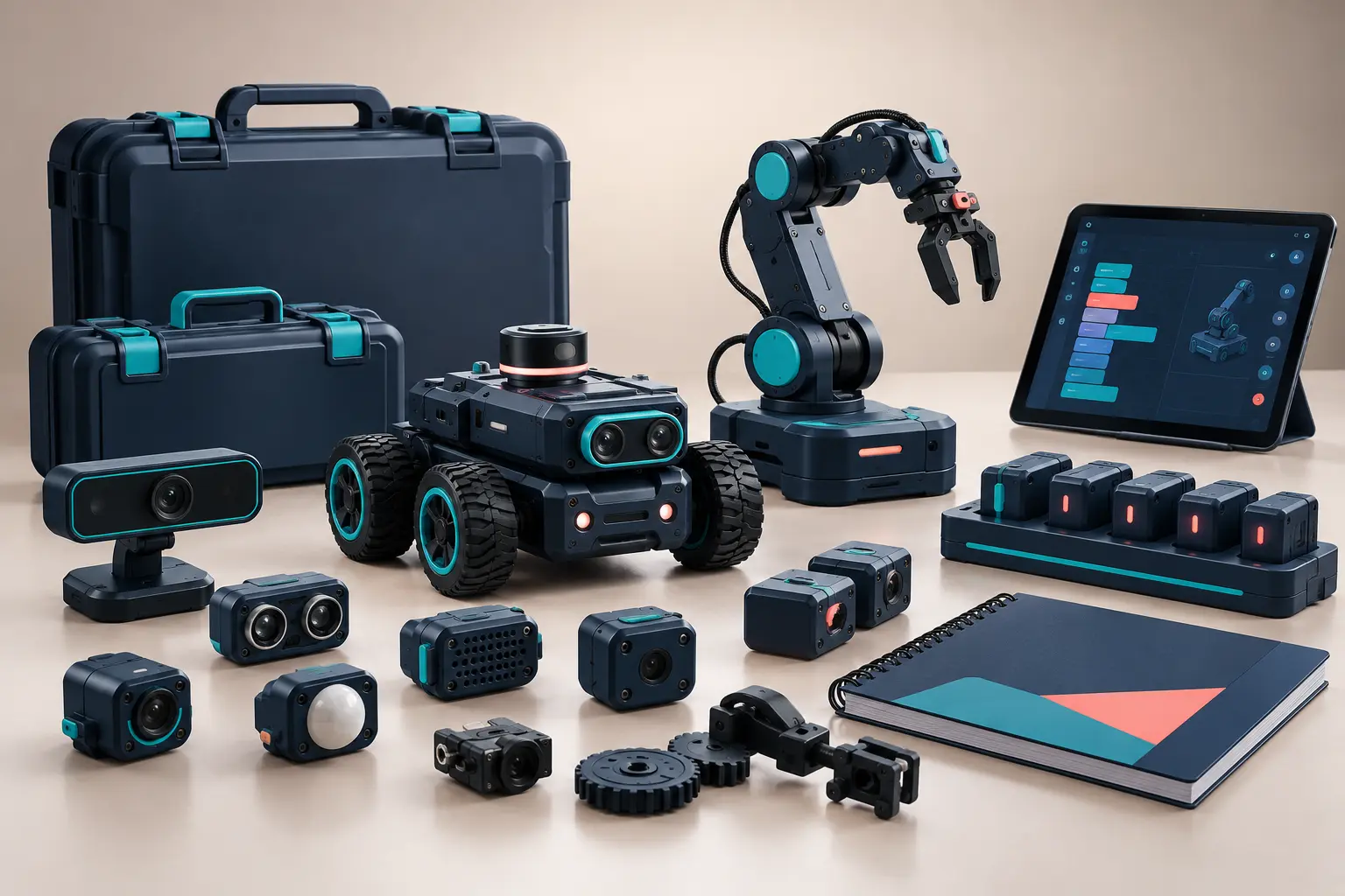 Premium modular AI and robotics product ecosystem
