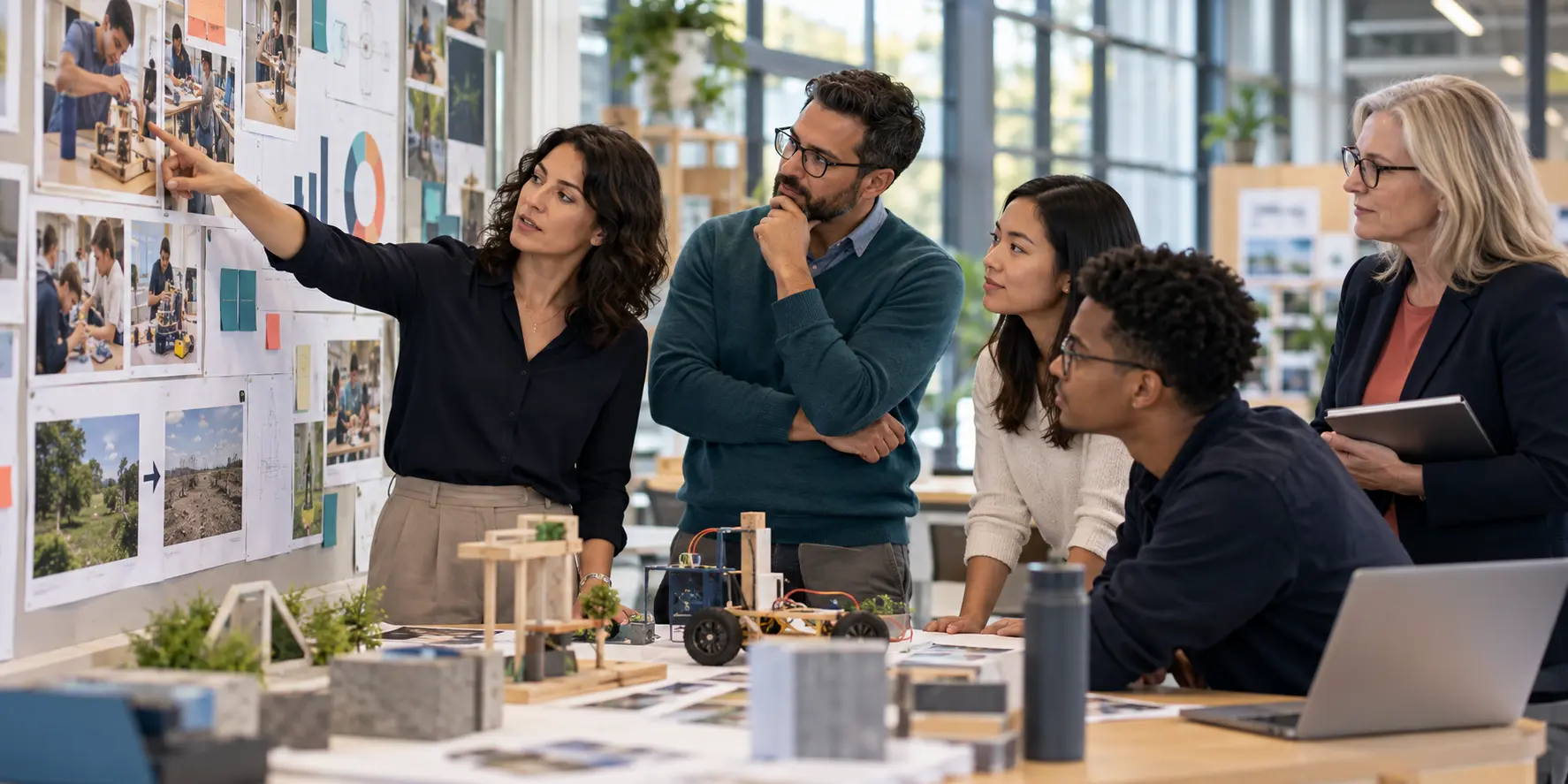CIRC team reviewing artificial intelligence, robotics and education case-study evidence